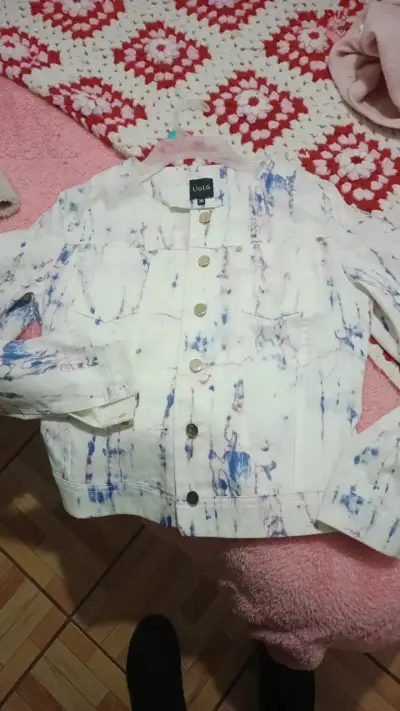 Chaqueta de mezclilla tie-dye Liolá - miniatura 1