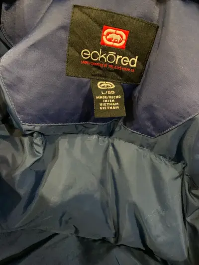 Parka azul con capucha Ecko Red - miniatura 2