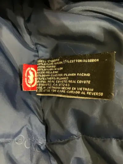 Parka azul con capucha Ecko Red - miniatura 3