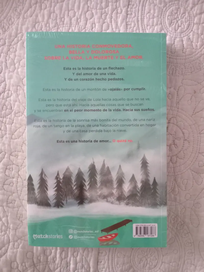 Libro 'Ojalá esta fuera nuestra historia de amor' de Andrea Longarela - 2