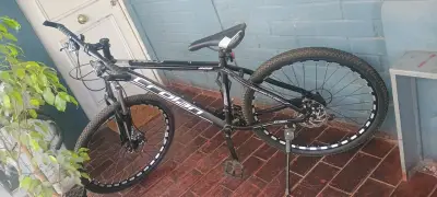 Bicicleta montaña Troian 909 negra - miniatura 1