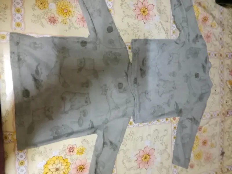 Polerones infantiles estampados de león y cocodril - 2