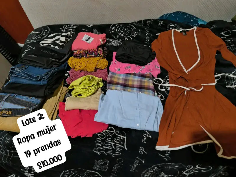 Lote de ropa mujer variada 38 prendas - 3
