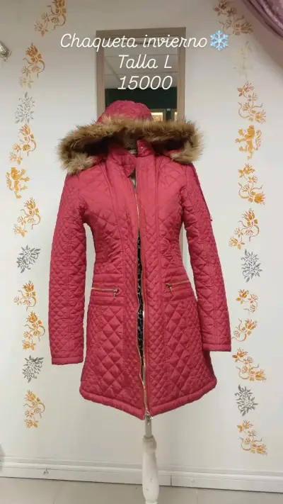 Chaqueta de invierno roja - miniatura 1