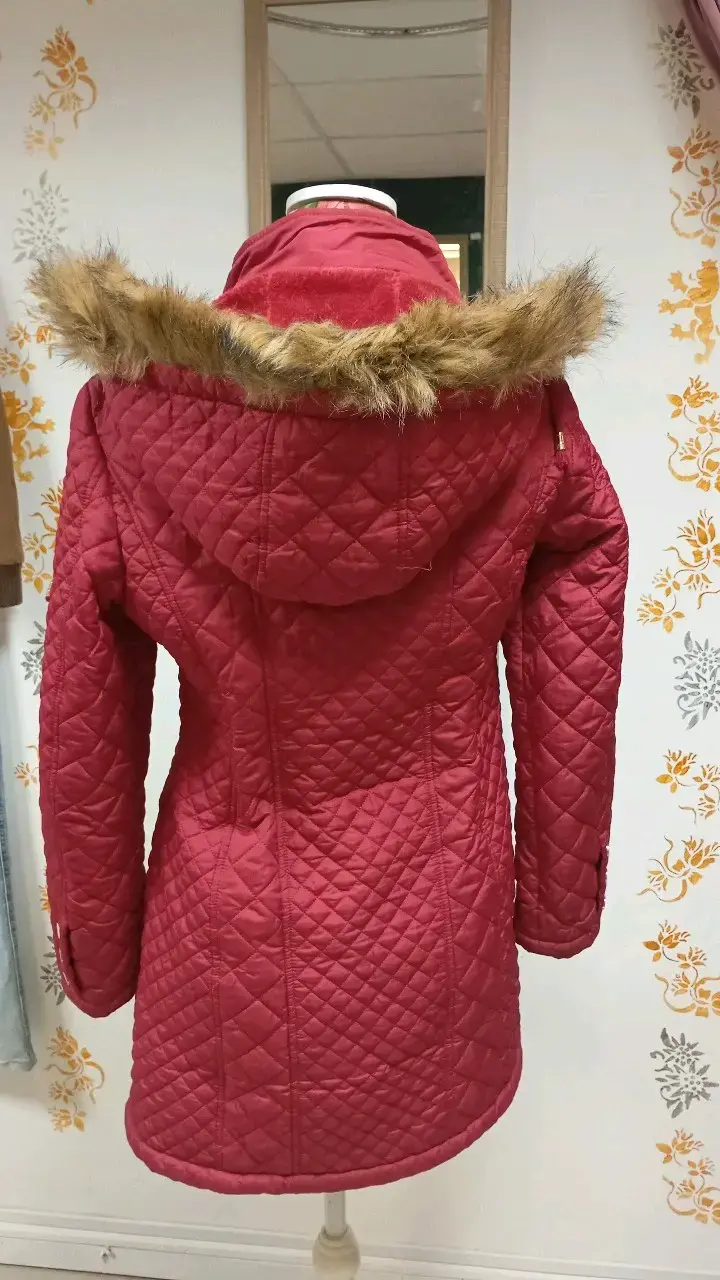 Chaqueta de invierno roja - 2