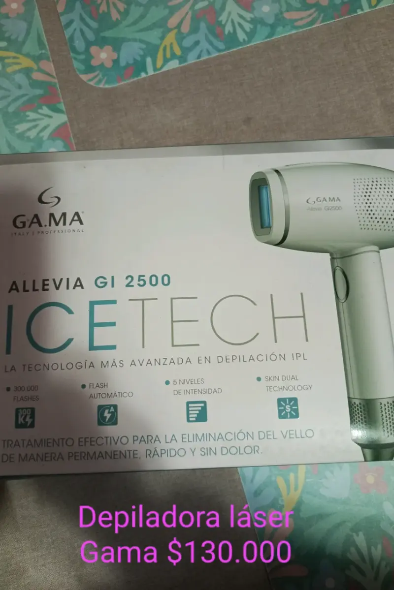 Depiladora láser Gama Allevia GI2500