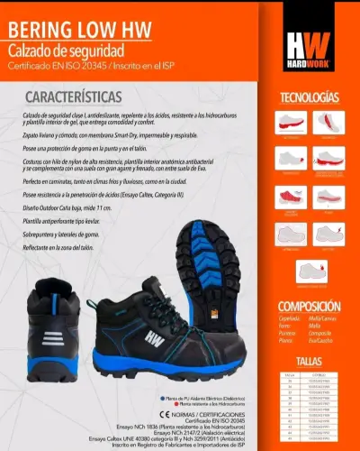 Zapatos de seguridad HW - miniatura 6