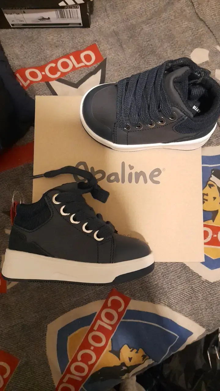 Zapatillas de bebé negras Opaline - 1