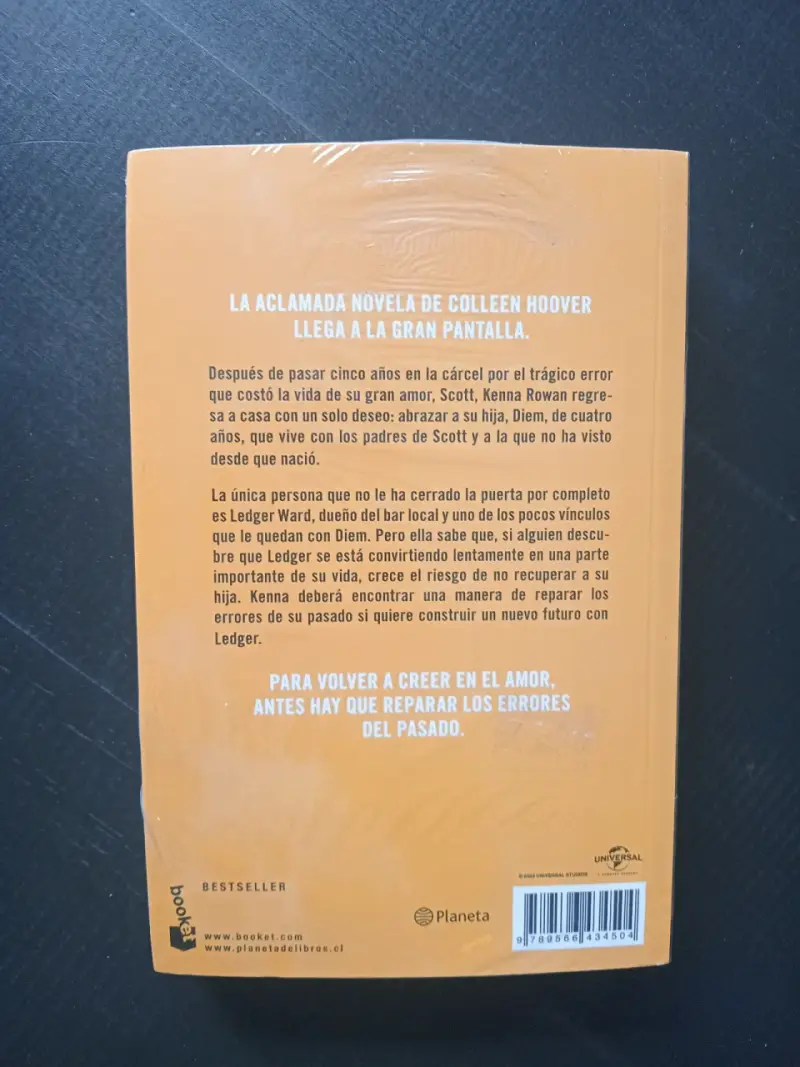 Libro 'No Te Olvidaré' de Colleen Hoover - 2