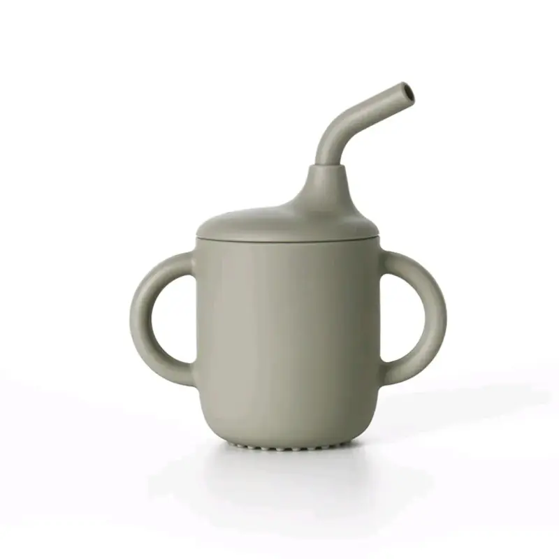 Vaso de silicona para niños con bombilla - 3