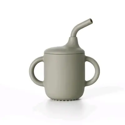 Vaso de silicona para niños con bombilla - miniatura 3