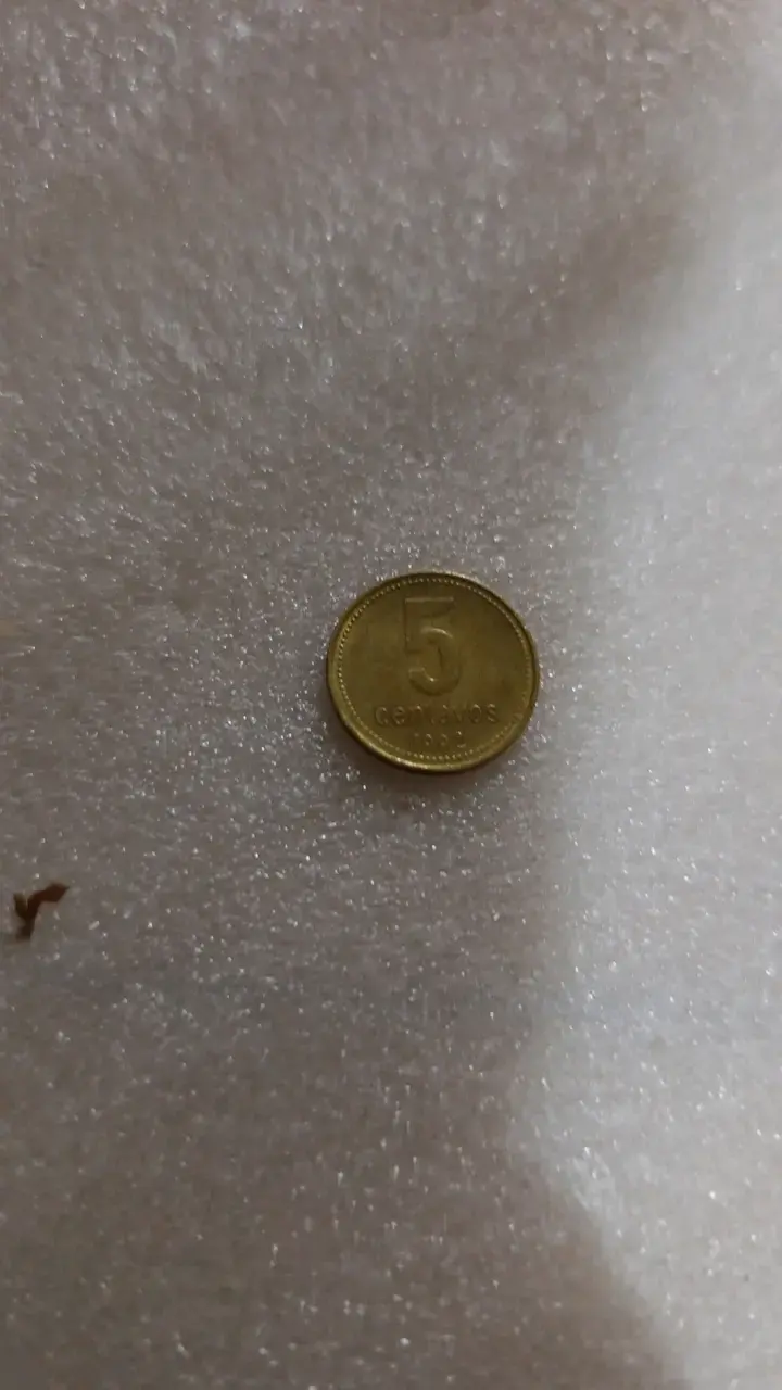 Moneda de 5 centavos argentinos de colección - 2