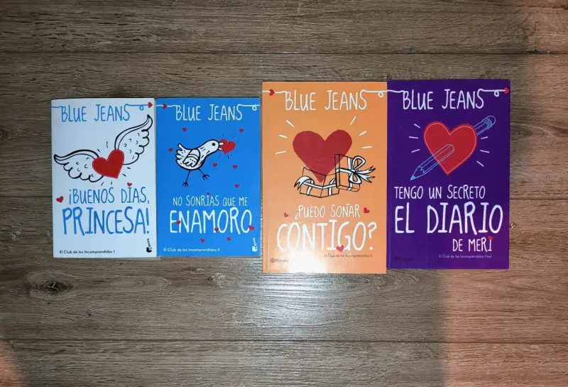 Colección de libros El Club de los Incomprendidos de Blue Jeans - 1