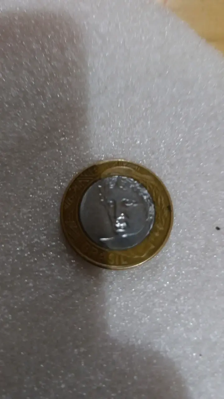 Moneda un real de brasil - 5
