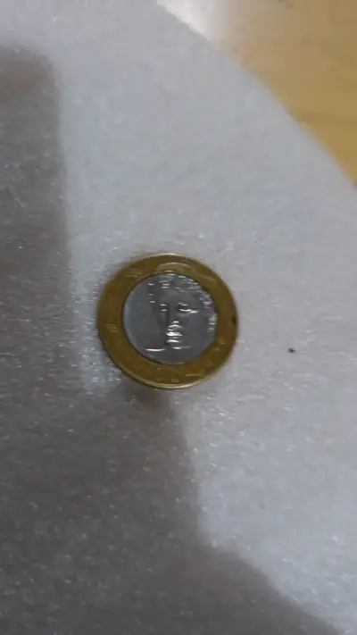 Moneda un real de brasil - miniatura 6