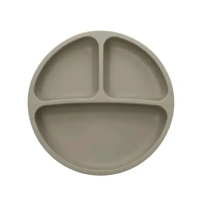 Plato de silicona para bebés con divisiones - miniatura 3