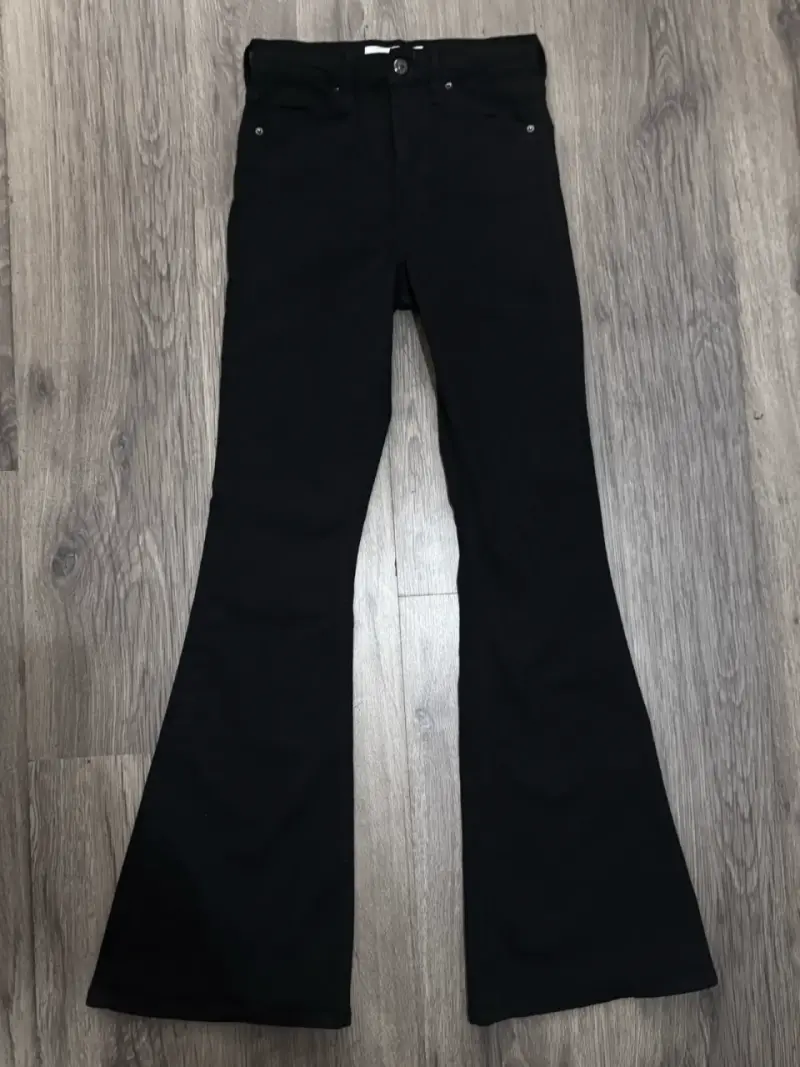 Jeans Topshop Jamie Flare Negro - 1
