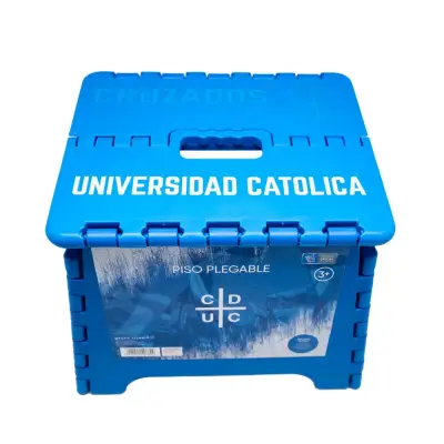 Piso plegable azul Universidad Católica - miniatura 1