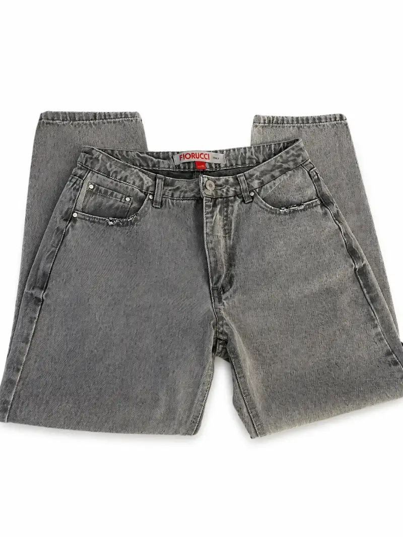 Jeans gris Fiorucci mujer talla 40 (horma pequeña) - 1