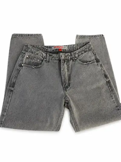 Jeans gris Fiorucci mujer talla 40 (horma pequeña) - miniatura 1