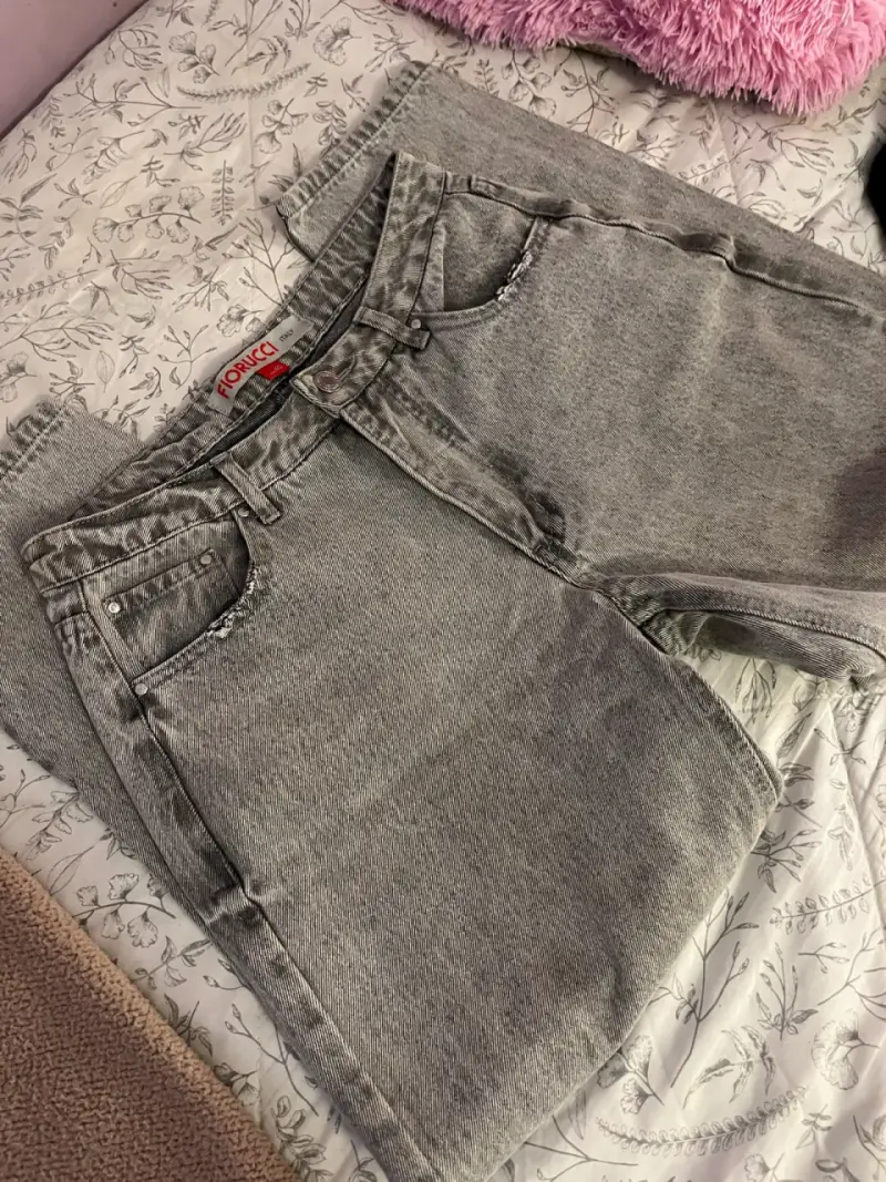 Jeans gris Fiorucci mujer talla 40 (horma pequeña) - 3
