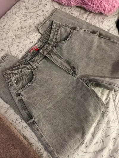 Jeans gris Fiorucci mujer talla 40 (horma pequeña) - miniatura 3