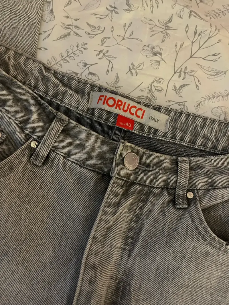 Jeans gris Fiorucci mujer talla 40 (horma pequeña) - 5
