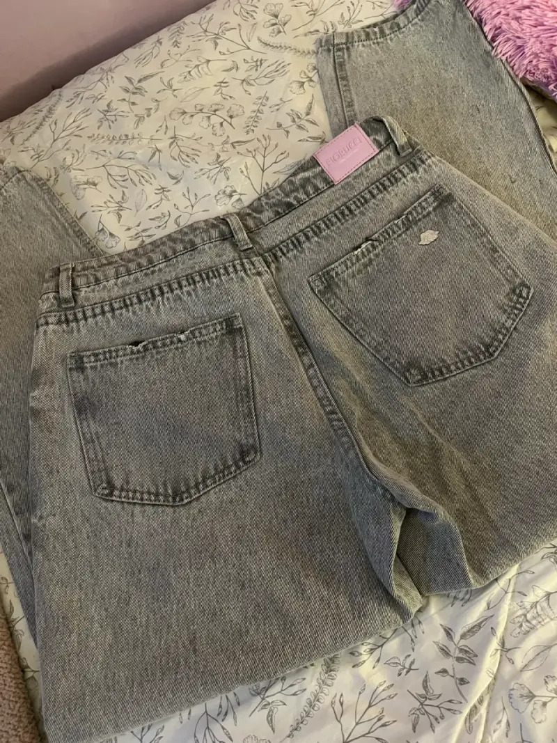 Jeans gris Fiorucci mujer talla 40 (horma pequeña) - 6
