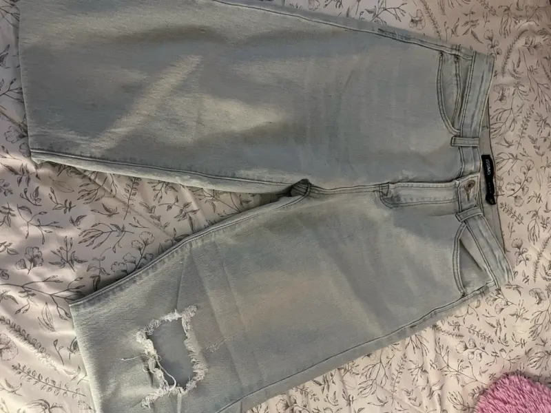 Jeans celestes issimo corona talla 36 - 4