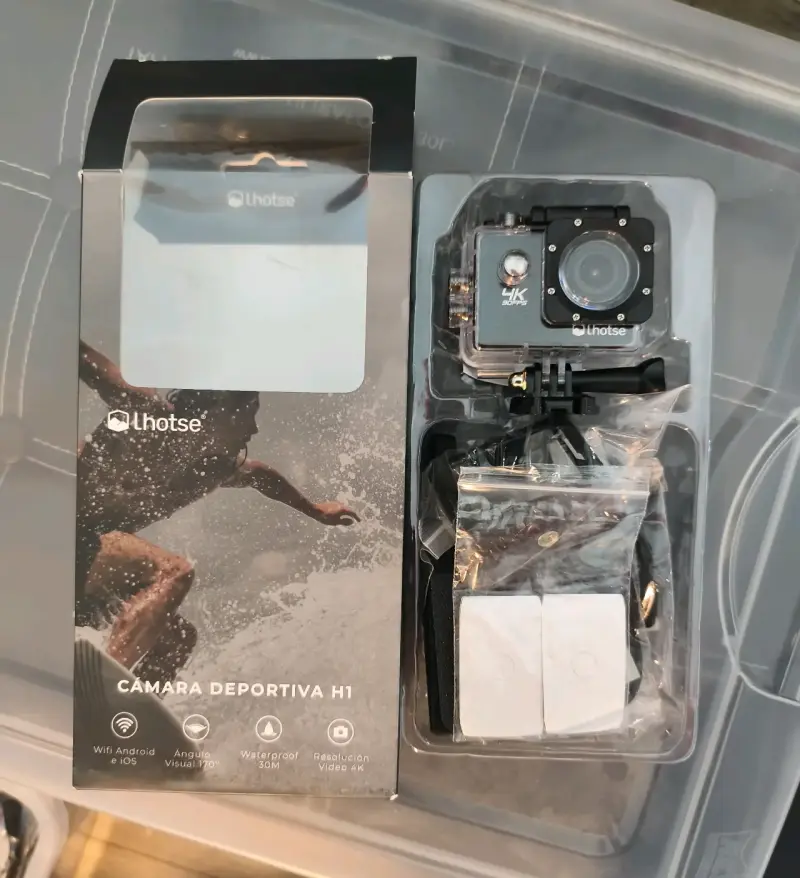 Cámara Deportiva Lhotse H1 4K WiFi - 1