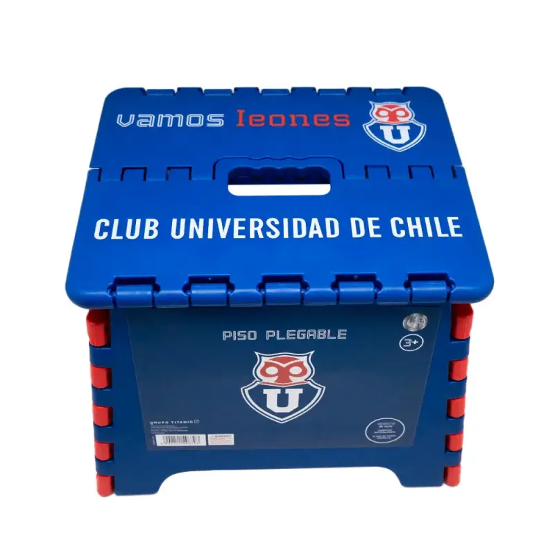 Piso plegable Club Universidad de Chile azul - 1