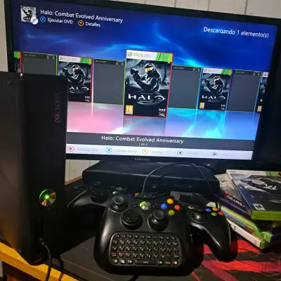 Consola Xbox 360 liberada desbloqueada + juegos - miniatura 1