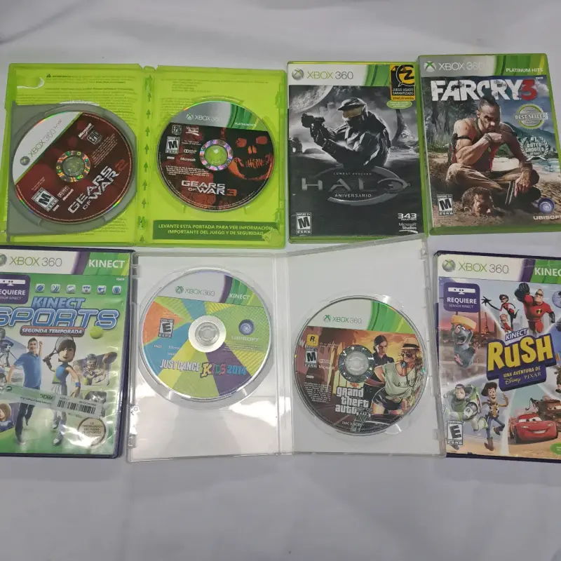 Consola Xbox 360 liberada desbloqueada + juegos - 6