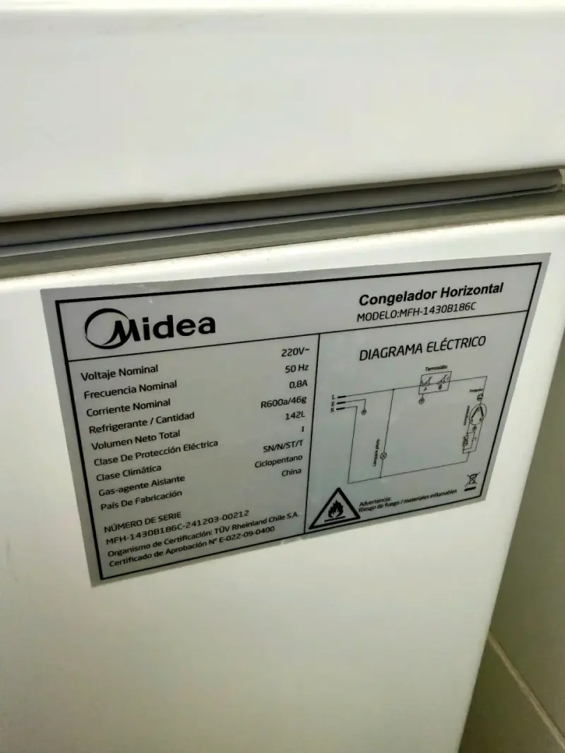 Freezer Horizontal Midea 198 Litros Dual Function - 3