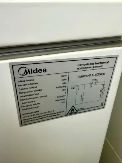 Freezer Horizontal Midea 198 Litros Dual Function - miniatura 3