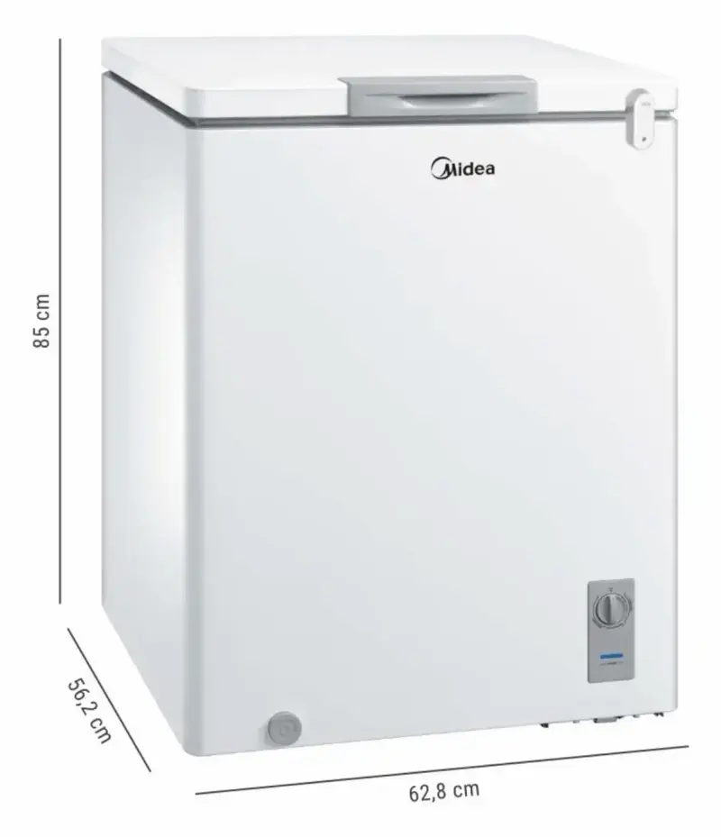Congelador Midea 142L - Como nuevo! - 6