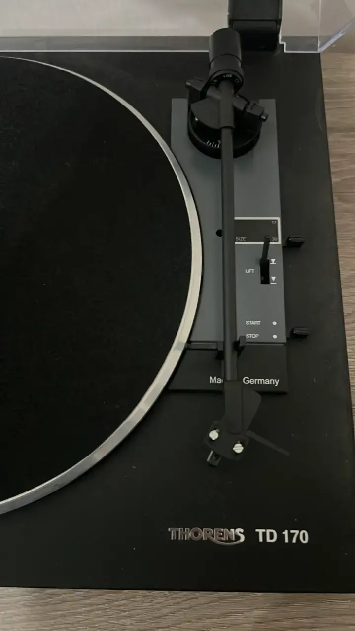 Tocadiscos Thorens TD 170 con cubierta - 4