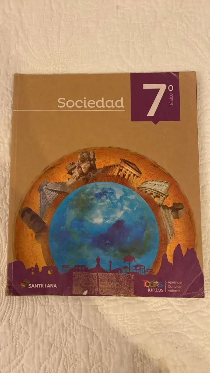 Libro de Sociedad 7° Básico Santillana