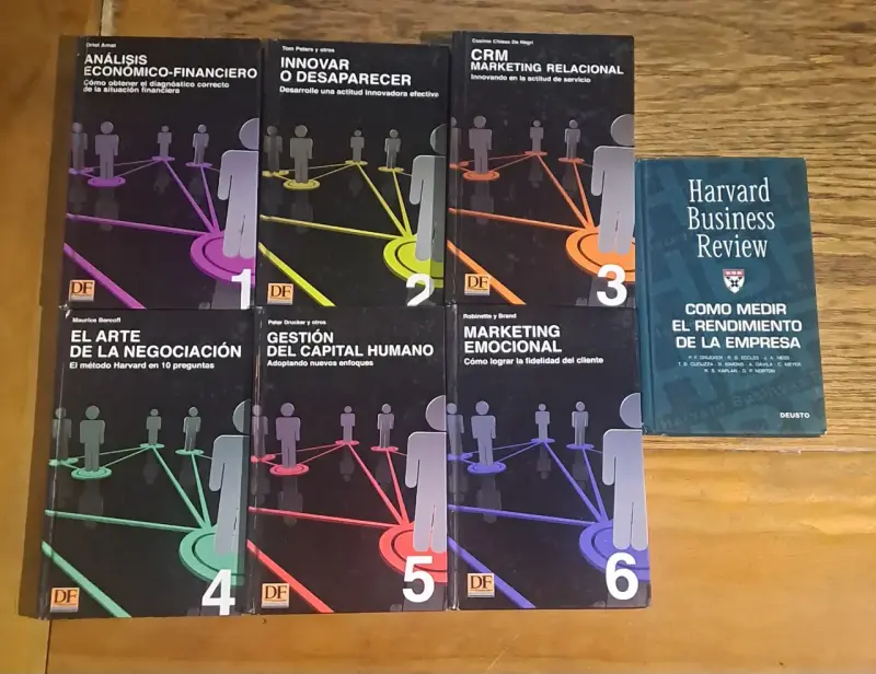 Pack 7 libros de Negocios, Marketing y Finanzas