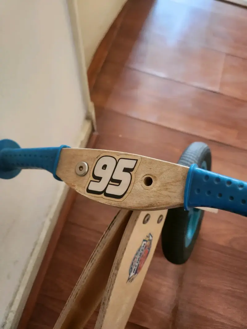 Bicicleta de equilibrio de madera para niños - 4