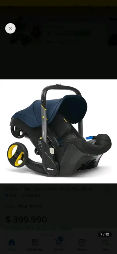 Coche de bebé Doona y silla de auto - miniatura 5