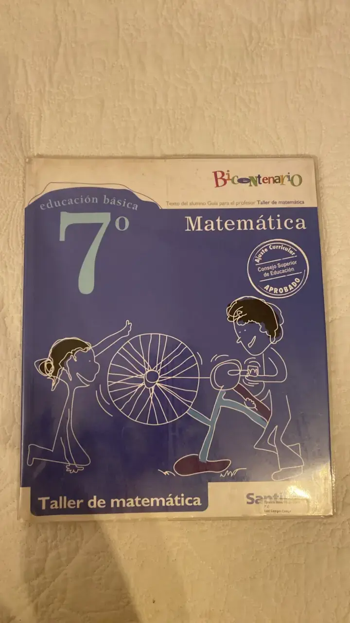 Libro de Matemáticas 7° Básico Santillana