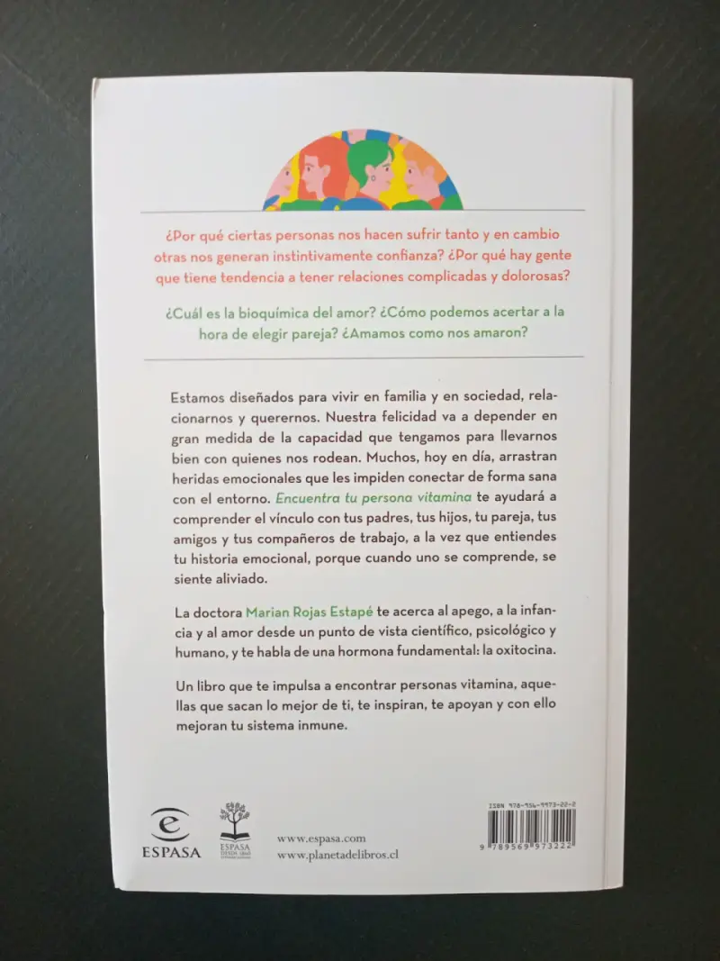Libro 'Encuentra Tu Persona Vitamina' de Marian Rojas Estapé - 2