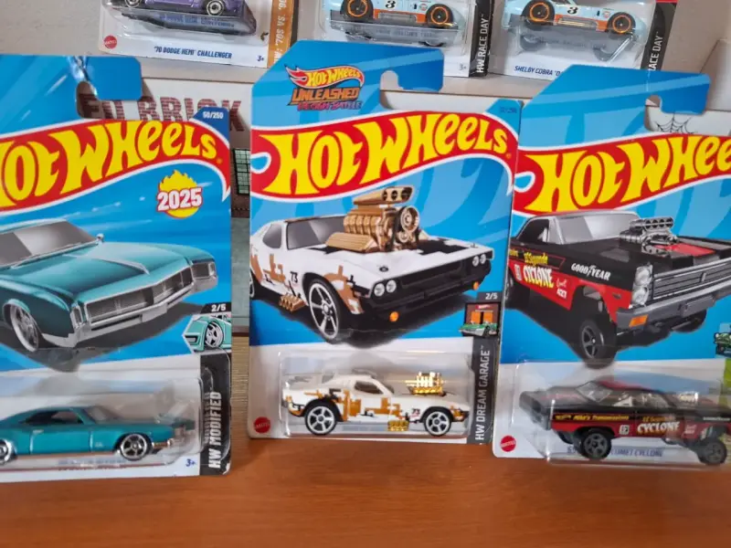 Set de autos Hot Wheels race cars - 3