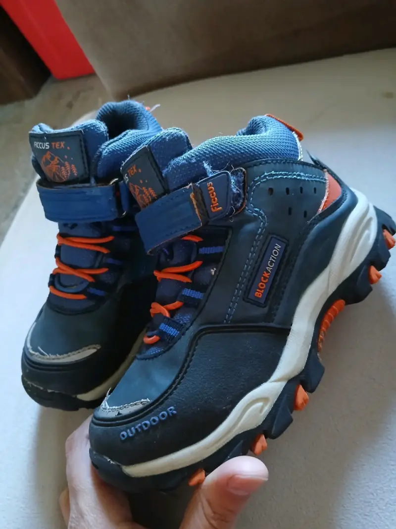 Zapatillas outdoor para niños Ficcus Tex N28 - 1
