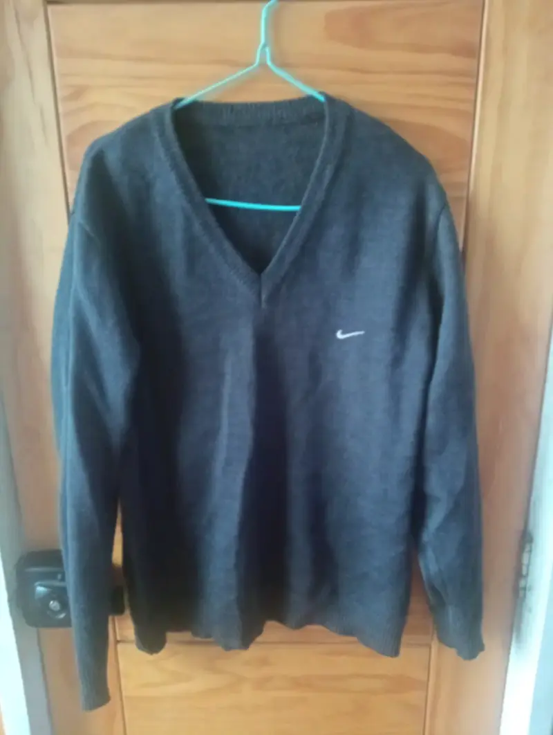 Suéter gris oscuro Nike para hombre - 1
