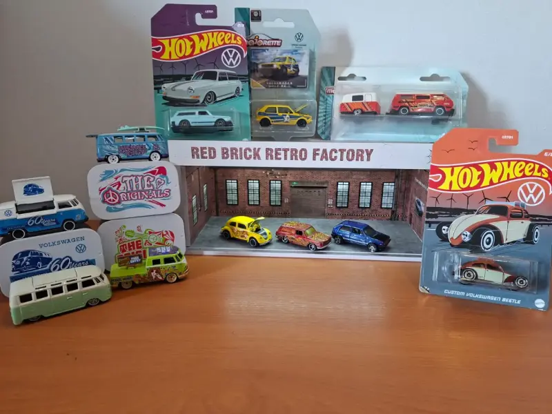 Set de Volkswagen Majorette y Hotwheels - 5