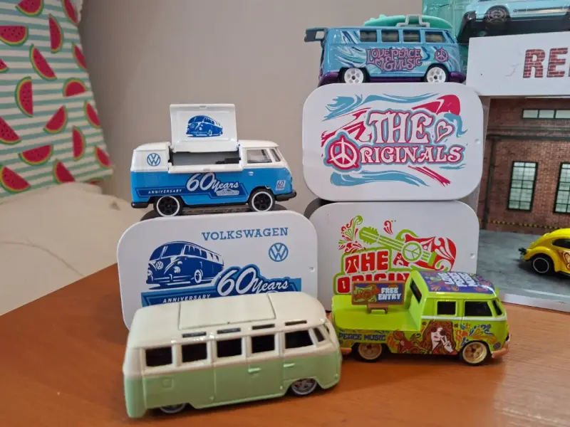 Set de Volkswagen Majorette y Hotwheels - 6