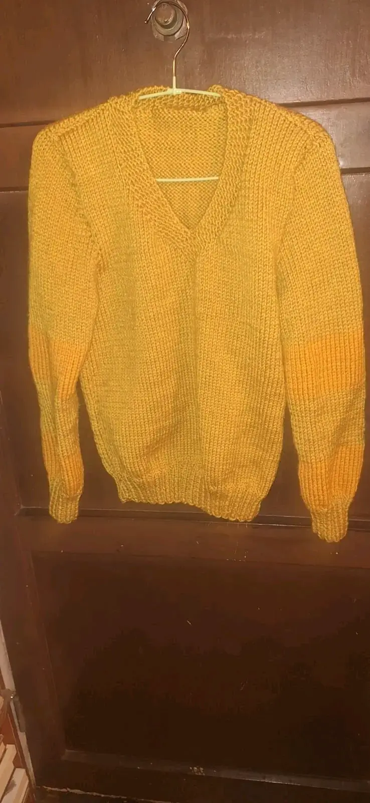 Suéter de lana ALPACA ⁹para hómbŕe M - 1