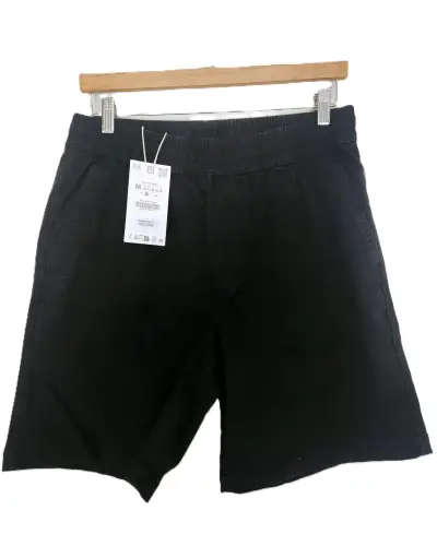 Bermudas negros para hombre talla M HYM - miniatura 1